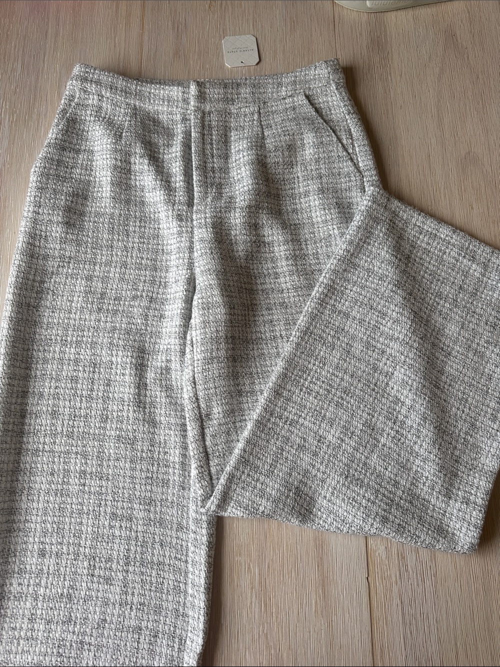 💫NWT Altar'd State Wide Leg Tweed Super Soft Pants Flawless Brand new 💫
